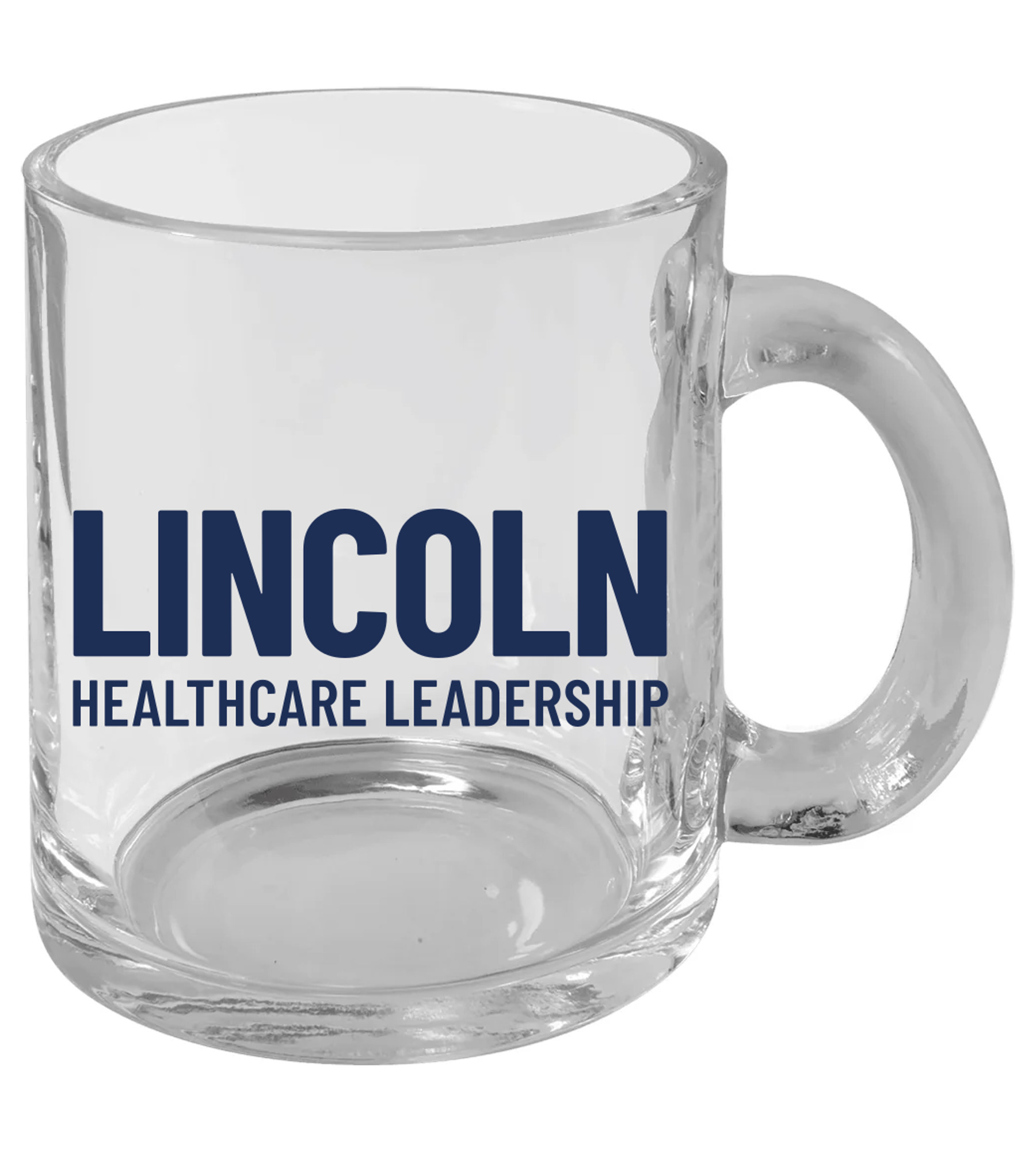 10 oz. Clear Glass Mug with Handle
