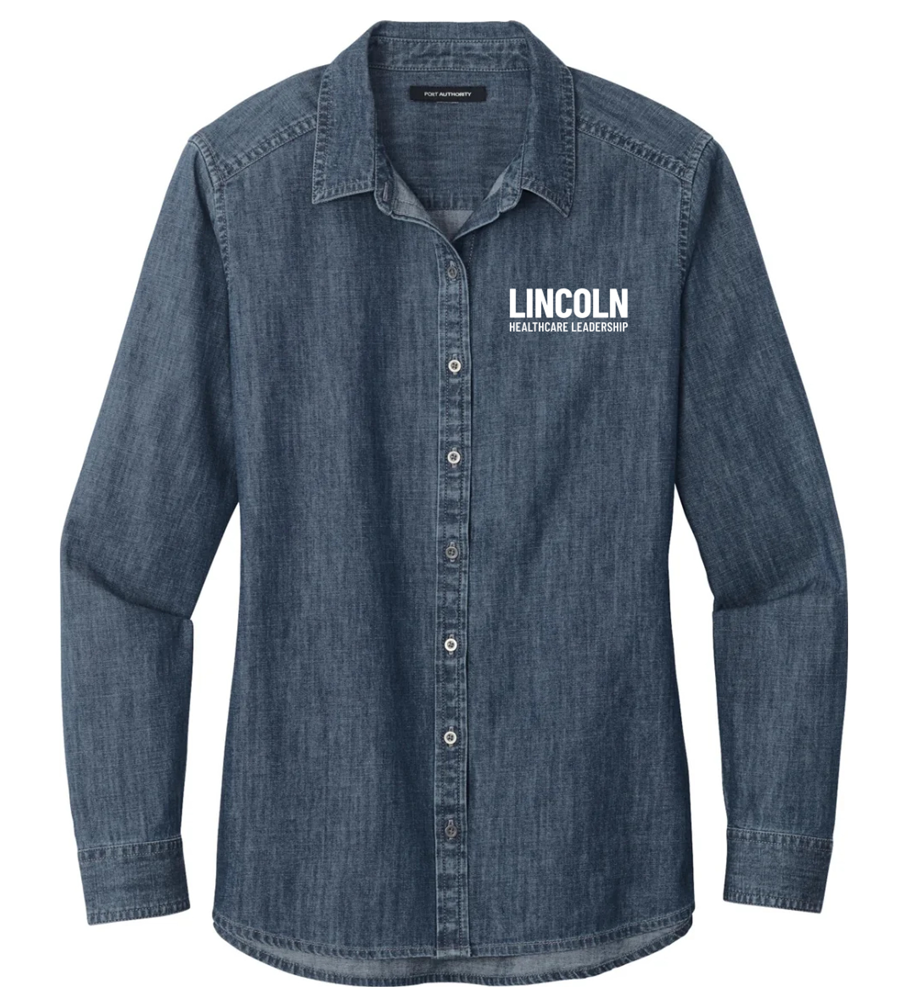 Port Authority Women's Long Sleeve Perfect Denim Shirt